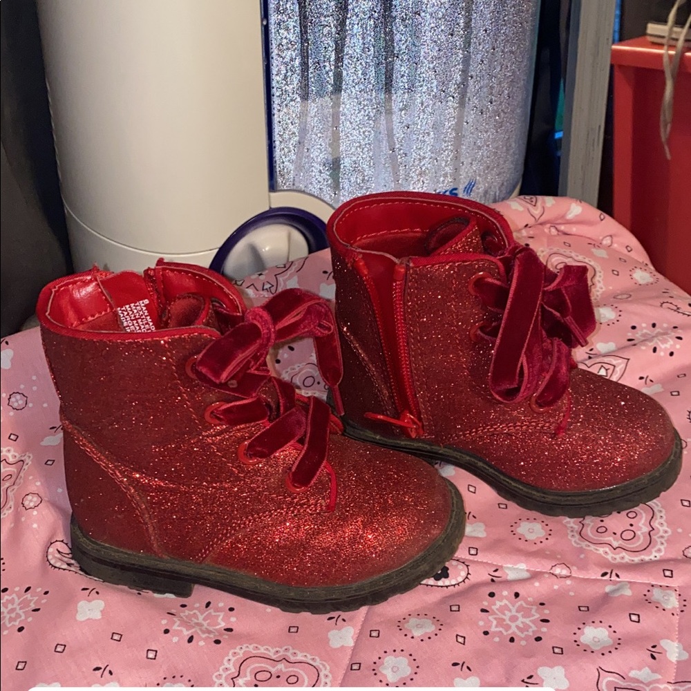 Toddler size 6 Boots 4 Pairs